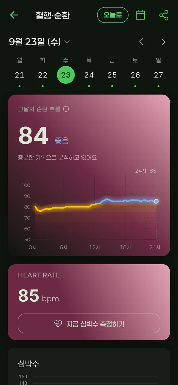 순환 화면